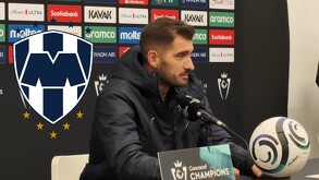 Nicolás Sánchez, entrenador interino de Rayados, niega que ser eliminados de Concachampions sea un fracaso.