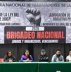 Representantes de la CNTE encabezaron la conferencia en la que se informó sobre el banderazo de salida para las movilizaciones del 18 de marzo 2026.