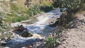 Toma de aguas residuales en Arroyo El Seco de Tlaquepaque