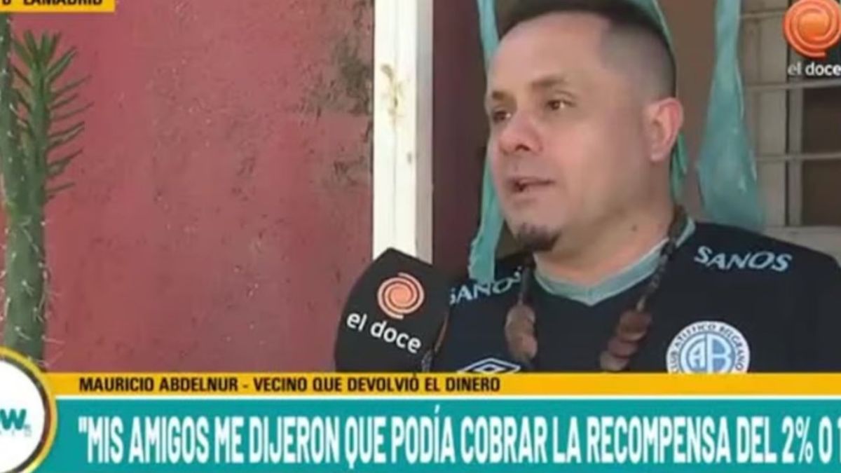 Capturada de TV argentina.