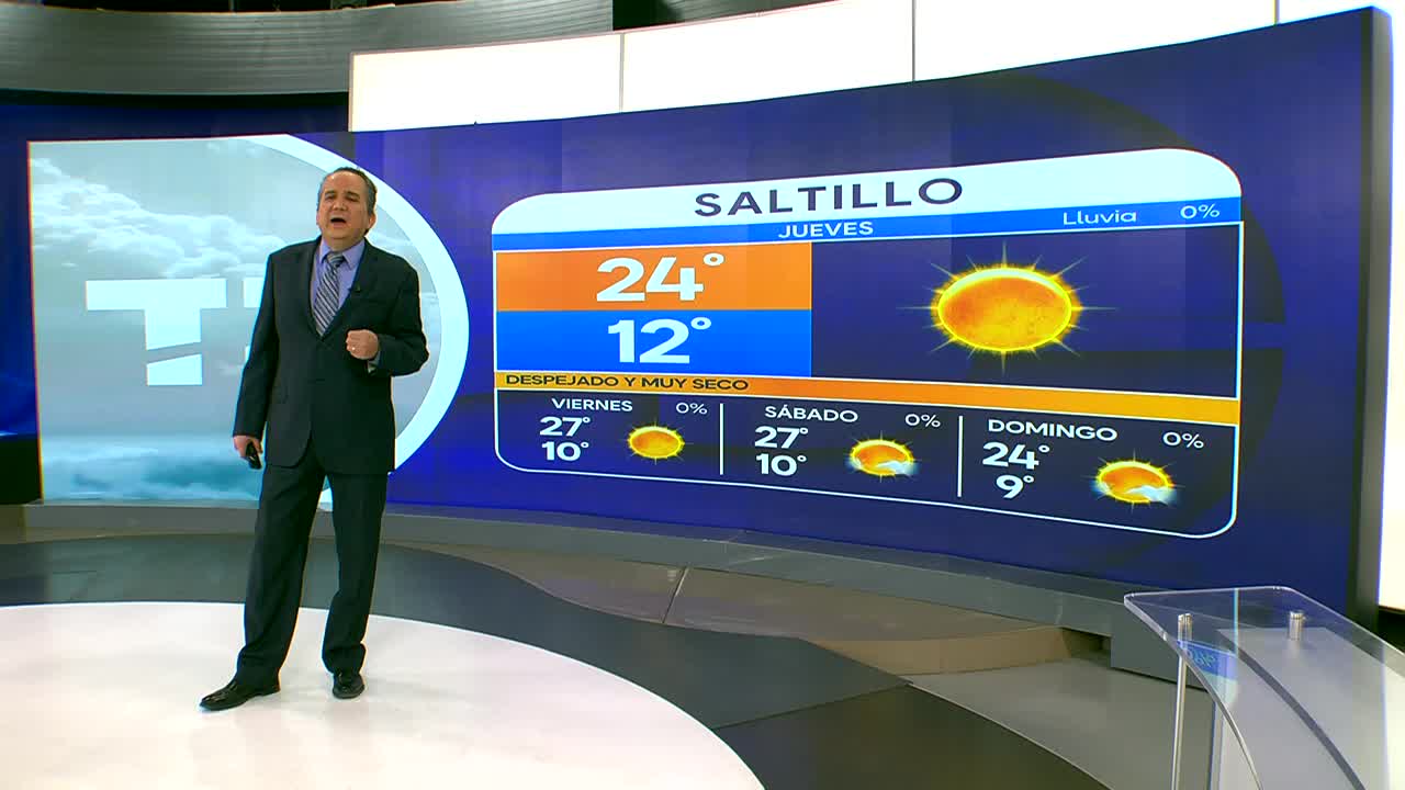 Abimael Salas nos da el pronóstico del tiempo en Monterrey para este jueves 19 de marzo 2026.