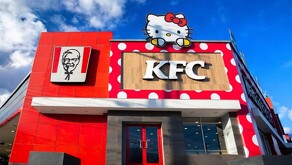 Entrada de KFC de Hello Kitty en Monterrey