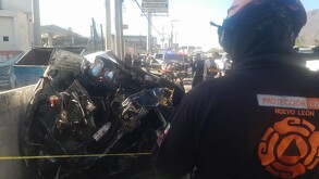 Accidente en la Carretera Nacional