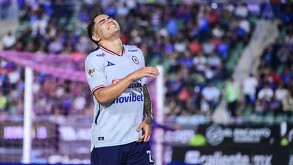 Gabriel Fernández, atacante de los 'cementeros' de Cruz Azul.