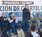 Además de la construcción de infraestructura de seguridad en Saltillo, se trabaja en el reforzamiento de los sistemas de vigilancia en los 38 municipios.