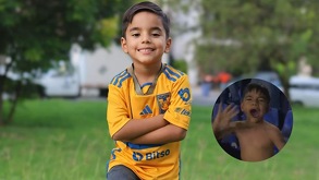 David Beltrán es el niño que se hizo viral en redes sociales por su festejo en el gol de Gorriarán durante el partido Tigres vs Cincinnati.