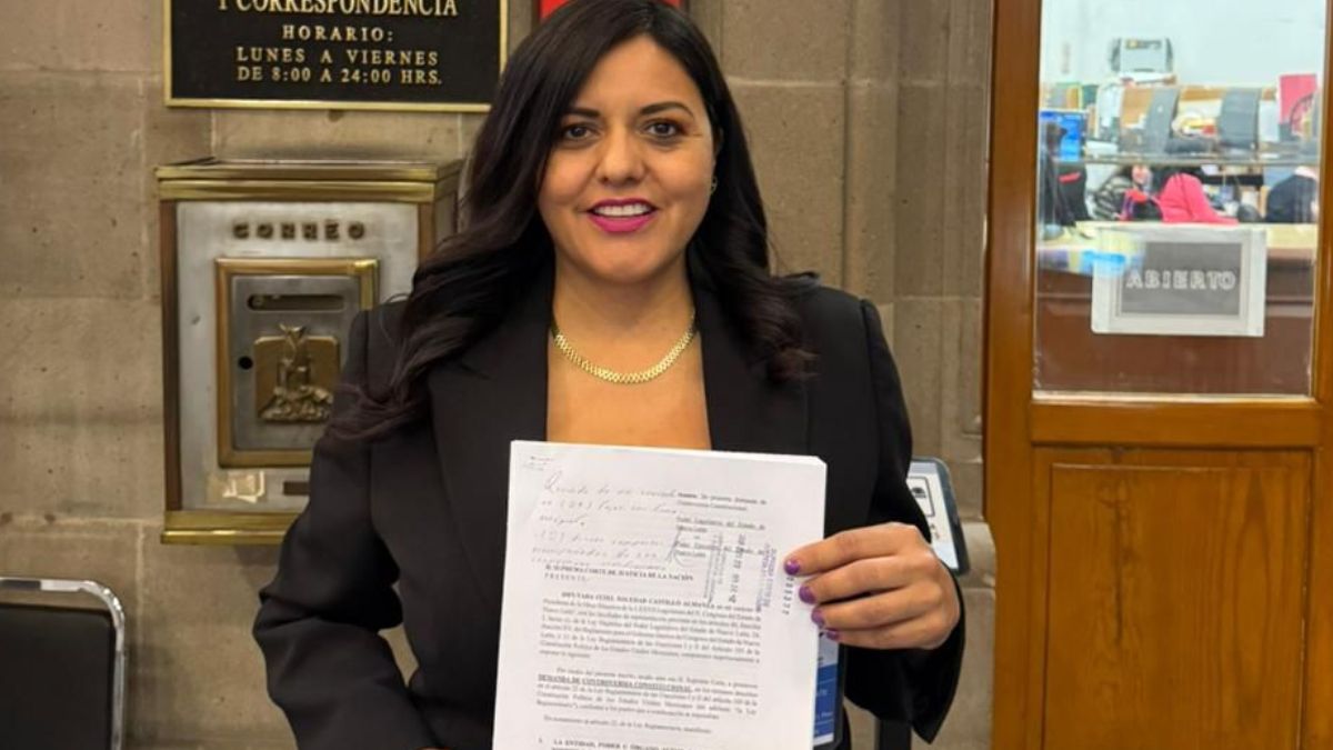 Itzel Castillo, presidenta del Congreso NL