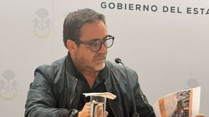 José Francisco dirigió la conferencia de prensa anunciando la agenda cultural