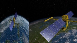 El satélite SWOT VÍA LA NASA