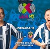 Rayadas  vs Chivas Femenil en el cartel oficial.