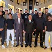 Selección de Irak en Jordania previo a viajar a Monterrey.