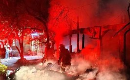 Incendio de una vivienda en Coahuila.