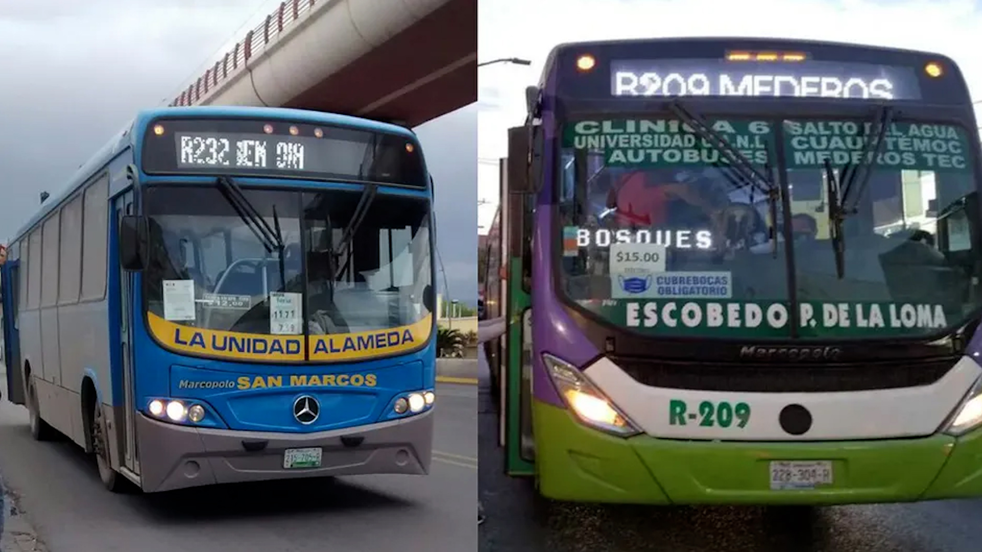 Este sábado comenzó la reorganización de paradas del transporte público sobre la Av. Cuauhtémoc en el centro de Monterrey para ordenar el ascenso y descenso.