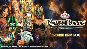 Rey Fénix, Mr. Iguana y Lola Vice se enfrentarán a La Hiedra y el equipo Money Machine.