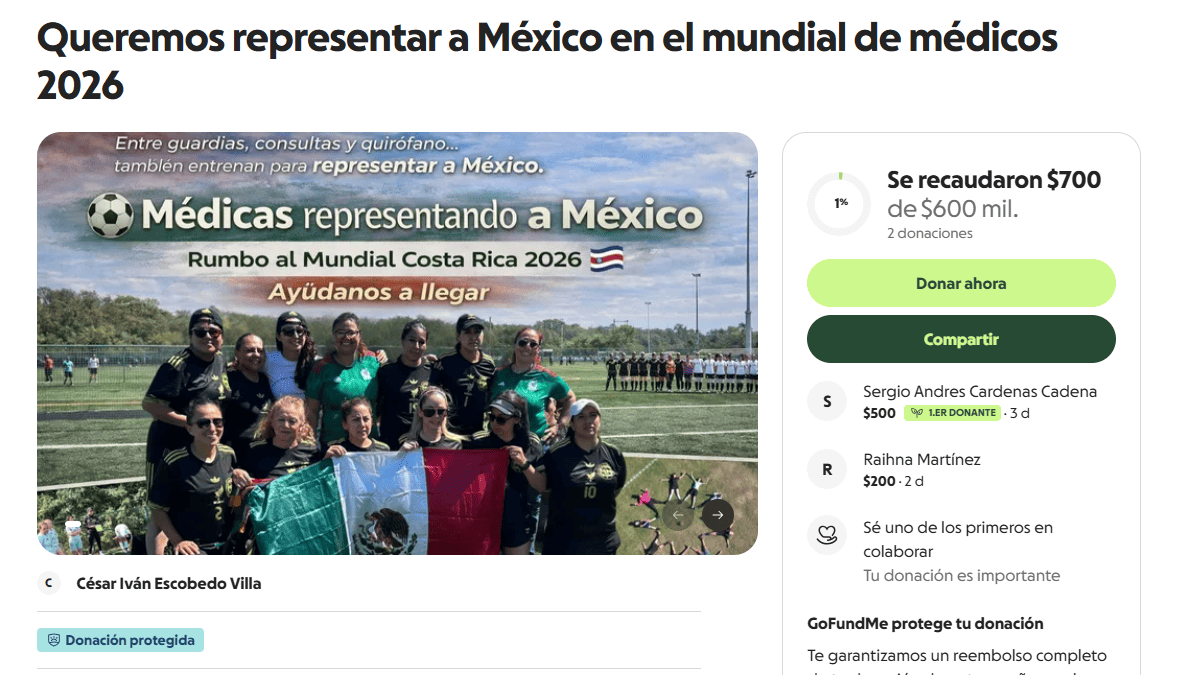 Equipo lanza campaña para cumplir su sueño internacional