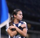 Alice Soto durante el partido de Rayadas vs Chivas Femenil.
