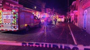 Tres mujeres mueren calcinadas tras un voraz incendio en una finca en el centro de Tonalá, Jalisco.