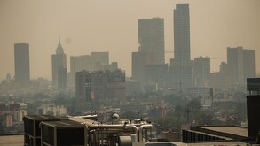 Calidad del aire en la Ciudad de México el martes 24 de marzo de 2026.
