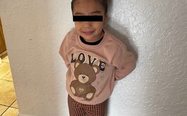 foto tomada de Gofundme, Niña Camila Romero sonriente.