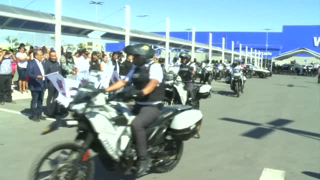 El municipio de Escobedo desplegó 600 elementos para el operativo de Semana Santa.