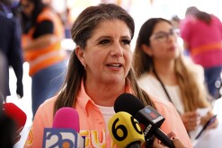 Exfuncionaria estatal Martha Herrera.