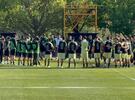 Jugadores de la Selección de Bolivia en un entrenamiento previo al Repechaje.