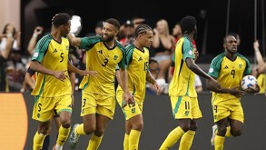 Jugadores de la Selección de Jamaica