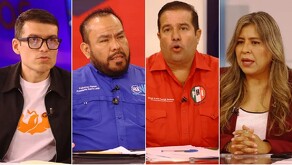 Líderes de partidos políticos de Nuevo León en programa Cambios