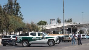 Cierre vial por agentes de proximidad vial en la Vía Atlixcáyotl