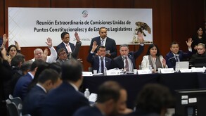 Comisiones del Senado aprueban el Plan B Electoral.