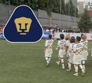 El equipo más pequeño de Pumas, la Sub-10 quedó campeón en el Colegio Cedros International School de Ciudad de México.