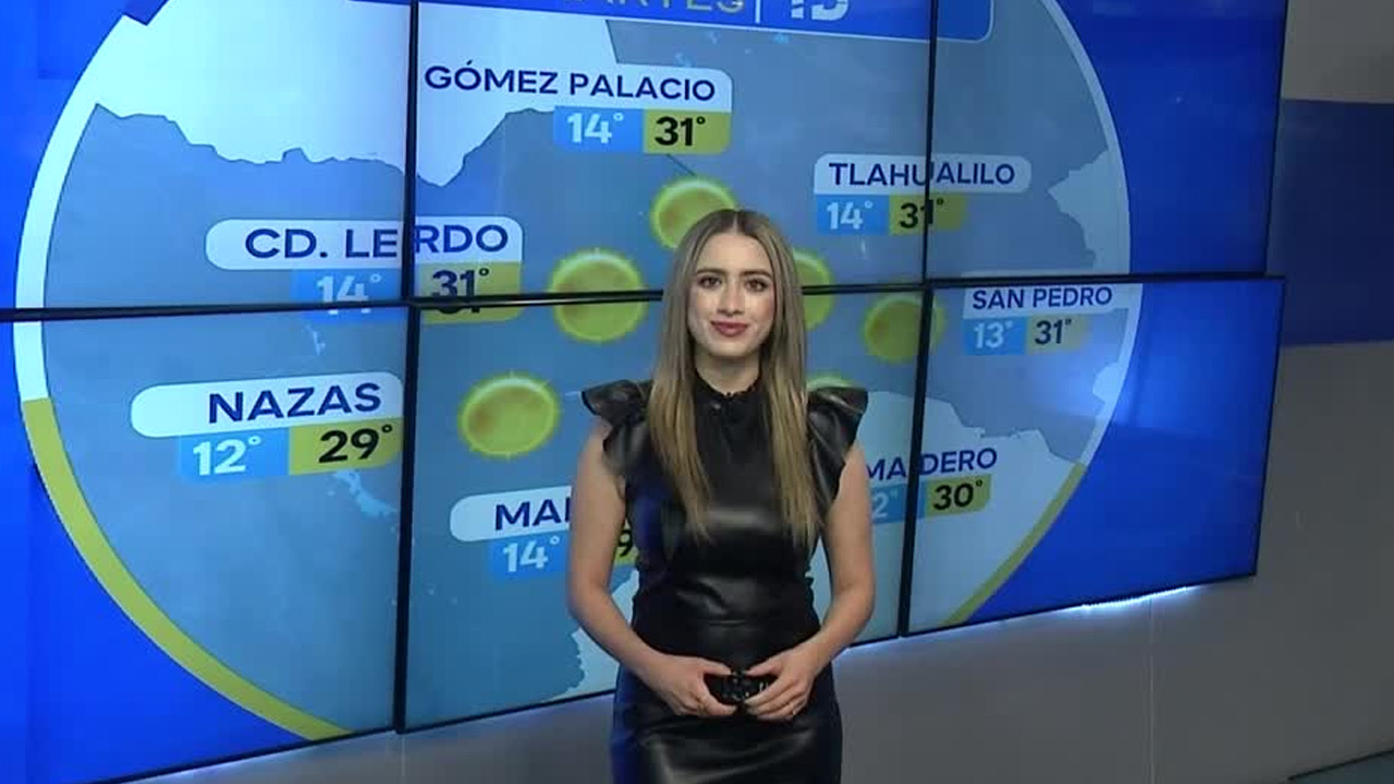Ana Mora nos da el pronóstico del tiempo en Laguna para este martes 24 de marzo 2026.