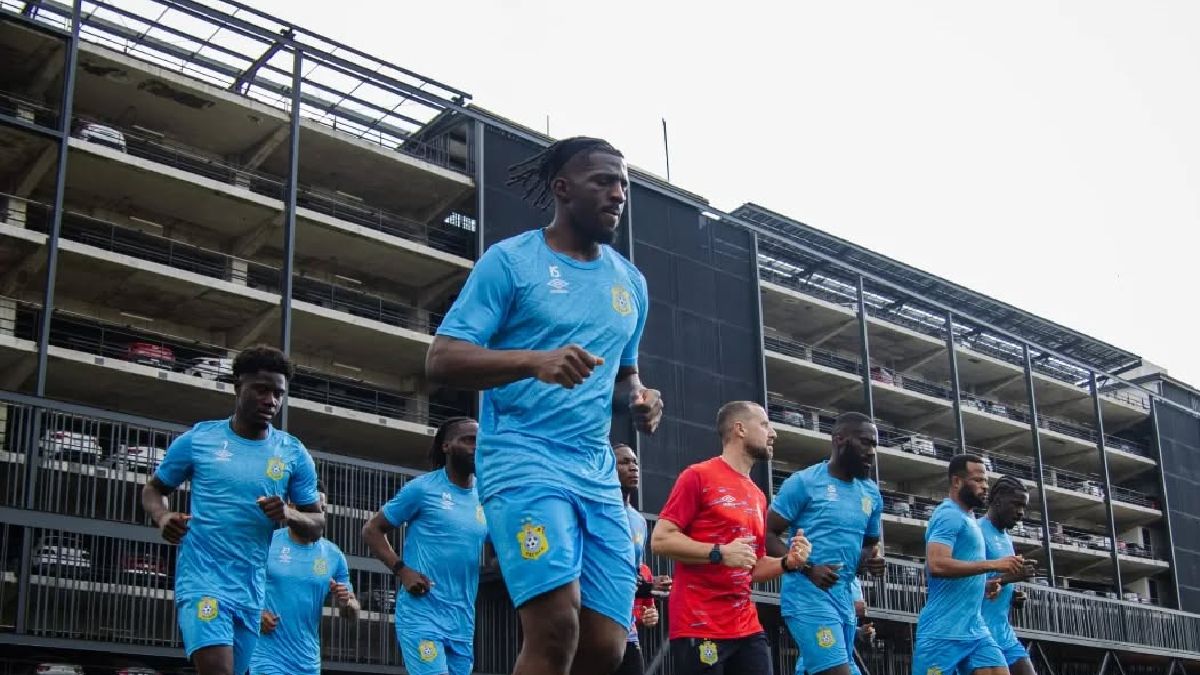 En las instalaciones de la UP, se está concentrando la selección congoleña