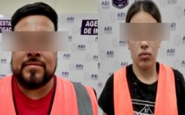 Vianey Esmeralda H.G. y Brayan Gabriel S.A, padres de Eitan Daniel detenidos.