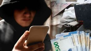 hombre extorsionando