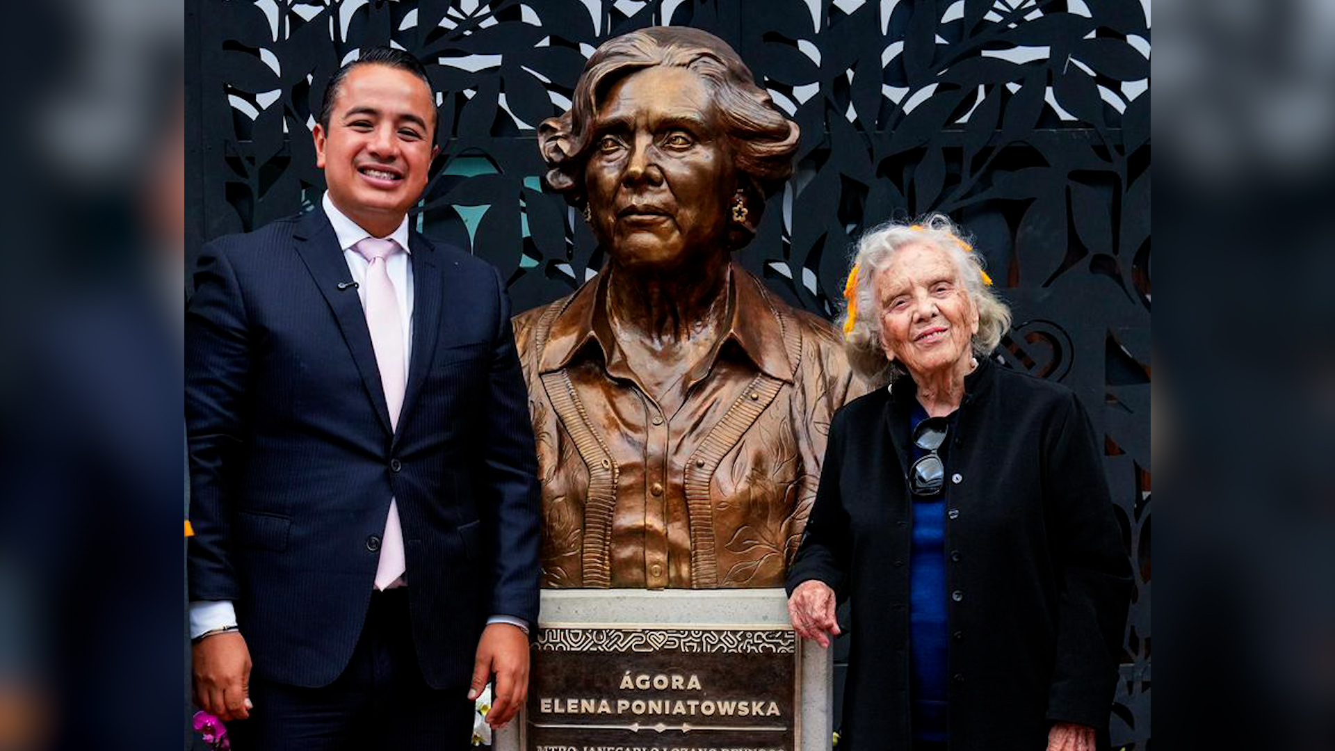 Elena Poniatowska inaugura el nuevo ágora en la Gustavo Madero y anuncian la FIL GAM 2026 con Rigoberta Menchú como invitada de honor en la CdMx.