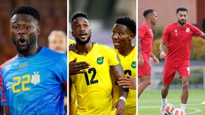 Jamaica, Congo y Nueva Caledonia disputan el repechaje intercontinental con historias, reencuentros y figuras