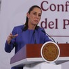 Claudia Sheinbaum en conferencia de prensa matutina del miércoles 25 de marzo de 2026.