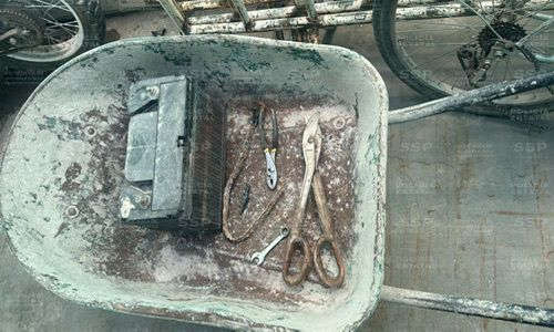 Carretilla robada en Pedriceña