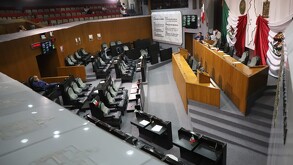 Debido a que no hubo nadie de MC y Morena, no lograron arrancar la sesión