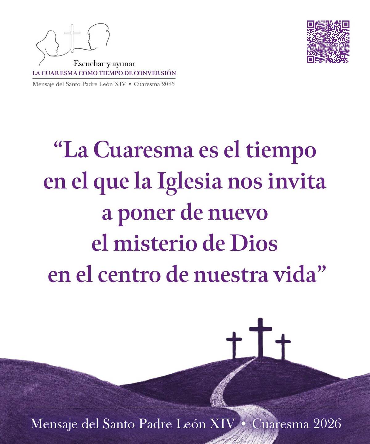 Mensaje de Cuaresma del Papa León XIV