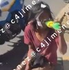 Captan a hombre con picahielos clavado en la cabeza mientras toma un refresco en CdMx.