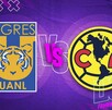 Tigres Femenil vs América en la jornada 14 del Clausura 2026.
