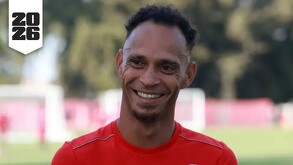 Morgan Mathelon durante el entrenamiento en Verde Valle.