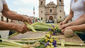 La creación de palmas para el Domingo de Ramos es un elemento importante para conmemorar este día