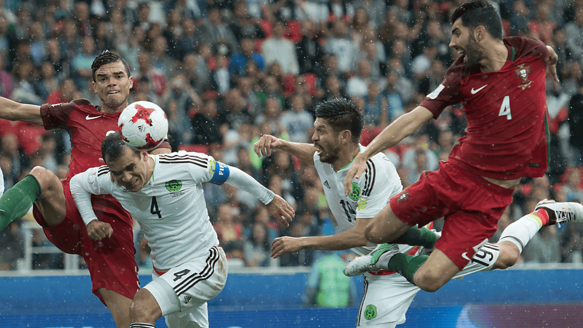 Portugal venció a México por el tercer lugar en la Confederaciones 2017 en un duelo intenso. | imago7