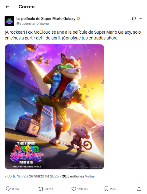 A través de sus cuentas oficiales en la plataforma X donde se anuncia este nuevo personaje como integrante de la siguiente entrega.