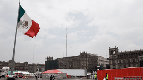 Zócalo listo para ver el México vs Portugal