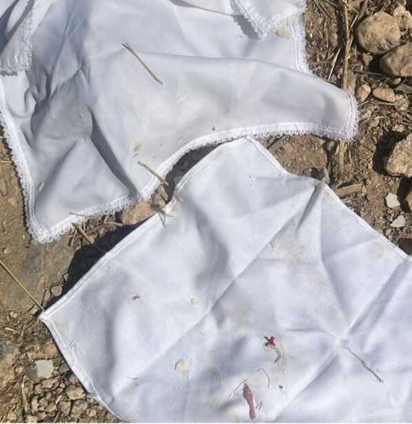 Al momento de la detención, las fuerzas de seguridad lograron asegurar dos palias, piezas de tela cuadrada fundamentales para el desarrollo de la liturgia.