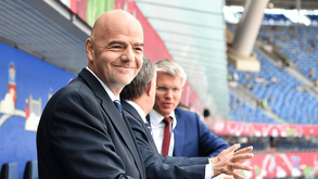 Infantino destaca en eventos del futbol mundial